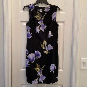 I.N. Studio Black Floral Dress Size 10